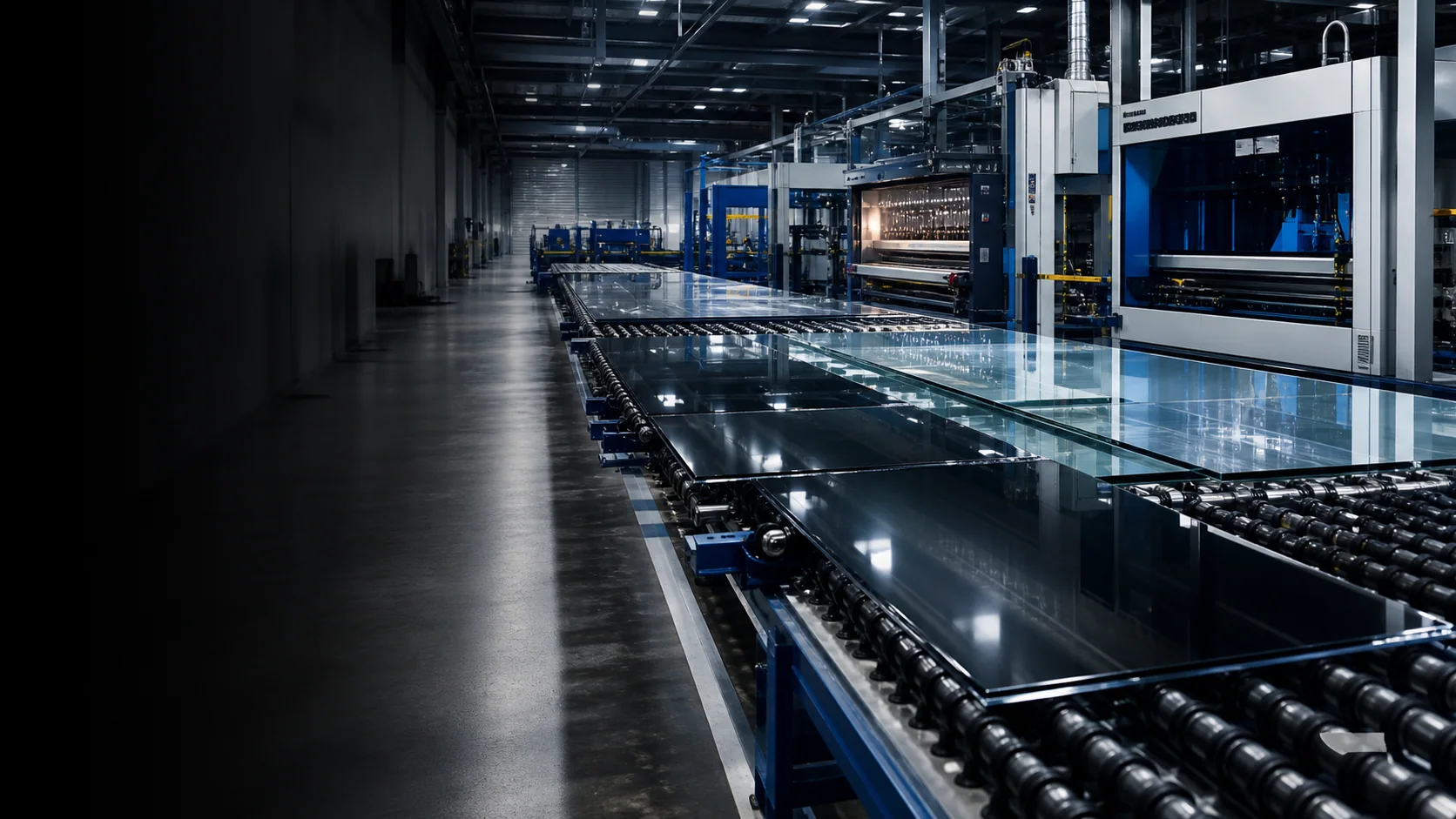 Tairong appliance glass production facility